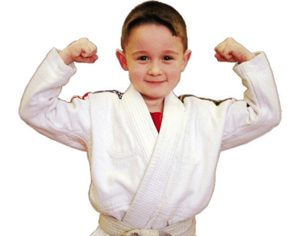 Confident Jiu-Jitsu Kid